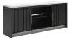 Ashley Furniture W2616-468 Cadmori - XL TV Stand With Fireplace Option - Black / White