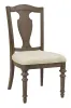 Pulaski Furniture P412240-KIT1 Saddle Creek - Extendable Leg Dining Table With 4 Wood Back Side Chairs - Timber Brown