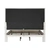 Samuel Lawrence Furniture S884-BR-K3 Orleans - King Upholstered Panel Bed with LED Lights - Natural