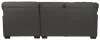 Jackson Furniture Industries 5473/46/76-58 Jackson Furniture Industries 5473/46/76-58 Crawford - 2 Piece Sofa Chaise With RSF Chaise With 6 Included Accent Pillows - Dark Gray
