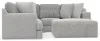 Jackson Furniture Industries 3303/7246/28-18 Jackson Furniture Industries 3303/7246/28-18 Logan - 2 Piece Upholstered Sectional With Comfort Coil Seating - 46