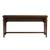 Liberty Furniture 316-OT-4PCS Aspen Skies - 4 Piece Console Set (1 Console 3 Stools) - Russet Brown