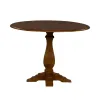 Liberty Furniture 38-CD-ROS Creations - Round Drop Leaf Table - Dark Brown