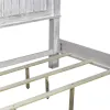 Liberty Furniture 237-BR-KPB River Place - King Panel Bed - Riverstone White & Tobacco