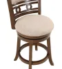 New Classic S1701-CS-CHY New Classic S1701-CS-CHY Gia - Swivel Counter Stool - Cherry / Brown
