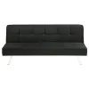 CoasterEveryday 360281 Joel - Upholstered Tufted Convertible Sofa Bed - Black