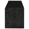 CoasterEssence 700645 Alton - 3-Drawer Engineered Wood TV Stand - Black Oak