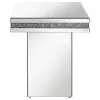 CoasterElevations 936137 Elora - Square Mirrored Accent Side Table - Silver