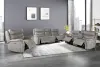 New Classic 22-U092-3FR New Classic 22-U092-3FR Kamari - Power P2 3 Piece Sofa & Loveseat & Recliner - Gray