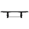 Coaster Fine Furniture 115531 Florence - Extension Dining Table - Distressed Black