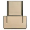Coaster Fine Furniture 224983M Fenwick - 9-Drawer Dresser With Mirror - Gray Oak
