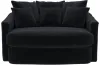 Jackson Furniture Industries 71009-1400/08 Matty - Round Accent Cuddle Chaise - Ebony