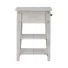 Liberty Furniture 110W-OT1021 Liberty Furniture 110W-OT1021 Lake House - Chair Side Table - Weathered White