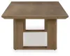 Ashley Furniture P671-701 Serene Bay - Rectangular Cocktail Table - Dark Brown