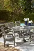 Ashley Furniture P802/625/601A(3) Visola - 7 Pc. - Dining Set with 6 Chairs - Gray