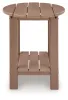 Ashley Furniture PCP422-706 Grover Beach - Oval End Table - Driftwood