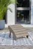 Ashley Furniture P014-813 Sundown Treasure - Ottoman - Driftwood