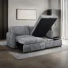 New Classic 27-U1812G-2NP Finn - 2 Piece Sectional (LAF Sofa/Chaise) - Gray