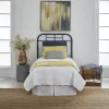 Liberty Furniture 179-BR11H-N Liberty Furniture 179-BR11H-N Vintage Series - Twin Metal Headboard - Navy