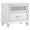 CoasterEveryday 300843KE-S4 Barzini - 4 Piece Eastern King Bedroom Set - White