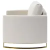 CoasterElevations 508823 Corliss - Upholstered Arched Arm Accent Chair - Beige