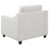 CoasterElevations 552063 Christine - Upholstered Sloped Arm Accent Chair - Beige