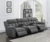 CoasterEssence 609541PT Bahrain - 5 Piece Power Home Theater Seating - Charcoal