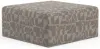 Jackson Furniture Industries 347012-2504/38 Zeke - Cocktail Ottoman - Cloud