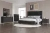 New Classic 00-B1891-35C New Classic 00-B1891-35C Ava - 5/0 Queen 5 Piece Bedroom Set (Bed & Dresser & Mirror & Chest & Nightstand) - Black