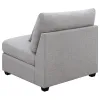 CoasterElevations 551511 Cambria - Upholstered Armless Chair - Gray
