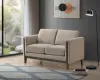 Coaster Fine Furniture 511102 Islington - Fabric Upholstered Panel Arm Loveseat - Taupe