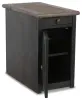 Ashley Furniture T736-7 Tyler Creek - Chair Side End Table - Grayish Brown / Black
