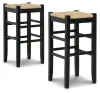 Ashley Furniture D508-130 Mirimyn - Tall Stool (Set of 2) - Black