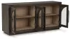Ashley Furniture A4000586 Dreley - Accent Cabinet - Grayish Brown