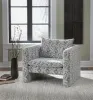 Ashley Furniture A3000705 Kenbell - Accent Chair - Black / White