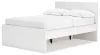 Ashley Furniture EB9630B11 Ashley Furniture EB9630B11 Onita - Full Panel Platform Bed With 1 Side Storage - White