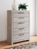 Ashley Furniture PCB1120-46 Ashley Furniture PCB1120-46 Broachmyn - Five Drawer Chest - Gray