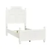 Samuel Lawrence Furniture S920-YBR-K1 Savannah - Twin Poster Bed - White Finish - White