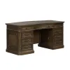 Liberty Furniture 487-HOJ-5JES Amelia - 5 Piece Home Office Jr Executive Set - Antique Toffee