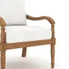 New Classic G841W-10S Savannah - Club Chairs (Set of 2) - White Linen