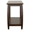 CoasterEssence 701079 Dixon - Wood Entryway Console Table With Shelf - Cappuccino