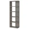 CoasterEveryday 800553 Harrison - 5-Shelf Bookshelf - Weathered Gray