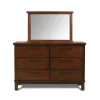 New Classic 00-594-DM New Classic 00-594-DM Cagney - Dresser & Mirror - Chestnut