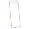Coaster Fine Furniture 960963 Windrose - Tempered LED Standing Mirror - White