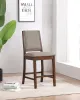 CoasterEveryday 108889 Patterson - Upholstered Counter Chair (Set of 2) - Mango Oak