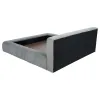 Coaster Fine Furniture 315981KW Wilshire - Upholstered California King Platform Bed - Gray