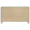 Coaster Fine Furniture 225063 Trenton - 6-Drawer Bedroom Dresser - Rustic Cream