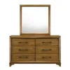 New Classic 00-B1424-DM New Classic 00-B1424-DM Talcott - Dresser & Mirror - Brown