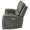 Coaster Fine Furniture 603432PPP Brickston - Triple Power Reclining Loveseat - Charcoal