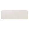 Coaster Fine Furniture 509811 Dorset - Fabric Upholstered Round Track Arm Sofa - White